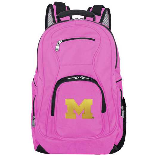 CLMCL704-PINK: NCAA Michigan Wolverines Backpack Laptop